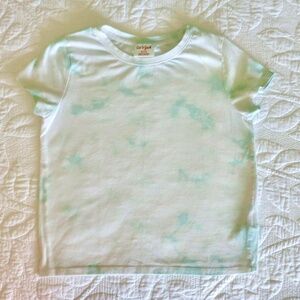 Cat & Jack Mint Green Tie Dyed Tee Size M (7/8)